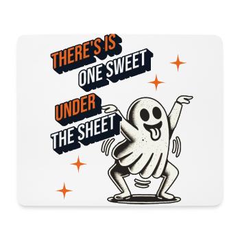 Lustiger Gespenster Spruch Retro Kostüm - Mousepad (Querformat) - Weiß - Vorne