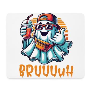 Unheimliches Lustiges Halloween Gespenst - Mousepad (Querformat) - Weiß - Vorne