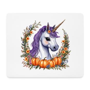 Halloween-Pony - Mousepad (Querformat) - Weiß - Vorne