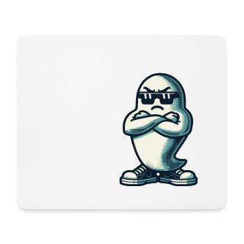 Funny Halloween Ghost 'This Is Boo Sheet' - Mouse Pad (horizontal) - white - Front