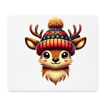 Adorable Vintage Design Christmas - Mouse Pad (horizontal) - white - Front