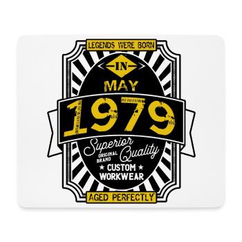 1979 MAY - Tapis de souris (format paysage) - blanc - Devant