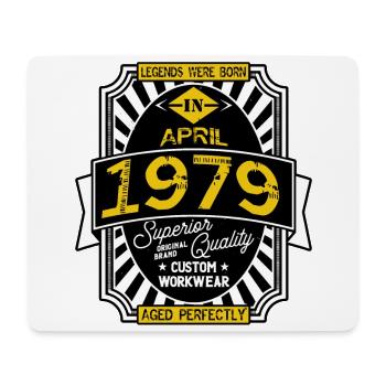 1979 APRIL - Mouse Pad (horizontal) - white - Front