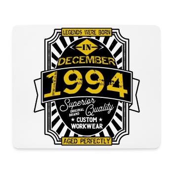 1994 DECEMBER - Tapis de souris (format paysage) - blanc - Devant
