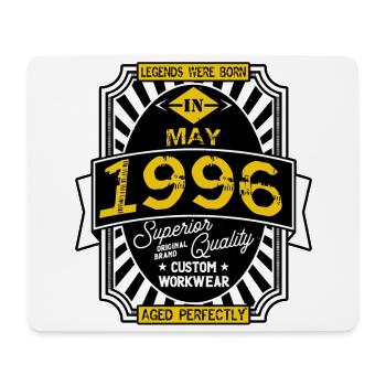 1996 MAY - Mouse Pad (horizontal) - white - Front