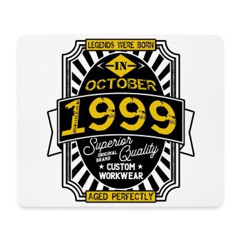 1999 OCTOBER - Tapis de souris (format paysage) - blanc - Devant