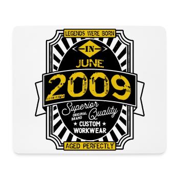 2009 JUNE - Mouse Pad (horizontal) - white - Front