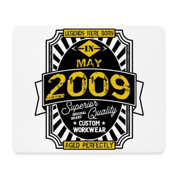 2009 MAY - Mouse Pad (horizontal) - white - Front