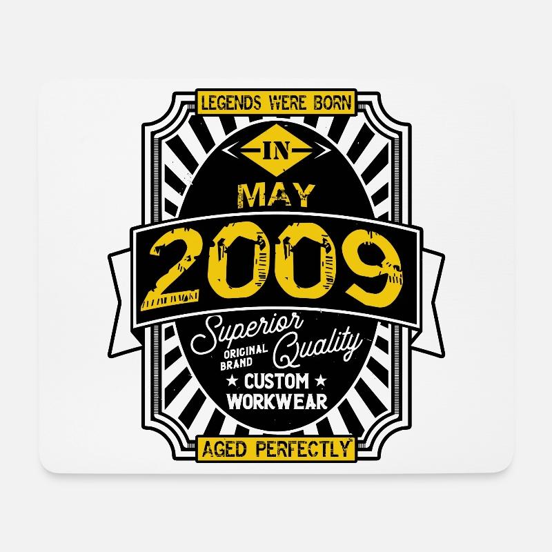 2009 MAY - Mouse Pad (horizontal) - white