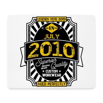 2010 JULY - Tapis de souris (format paysage) - blanc - Devant