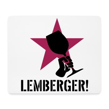 Lemberger Revolution - Mousepad (Querformat) - Weiß - Vorne