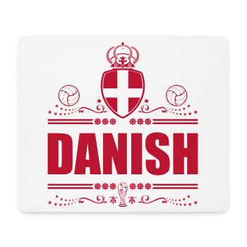 DANOIS - DANEMARK - Tapis de souris (format paysage) - blanc - Devant