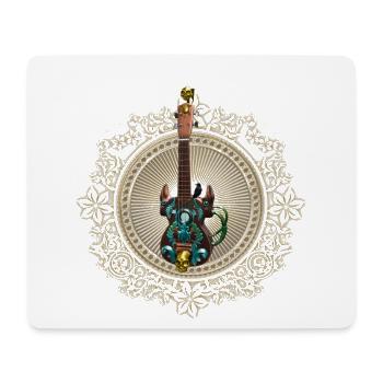 Fantasy guitar - Mouse Pad (horizontal) - white - Front