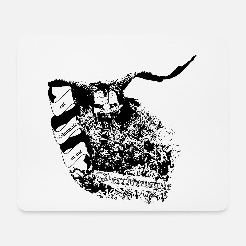 Preschtenstyle - Mousepad (Querformat) - Weiß