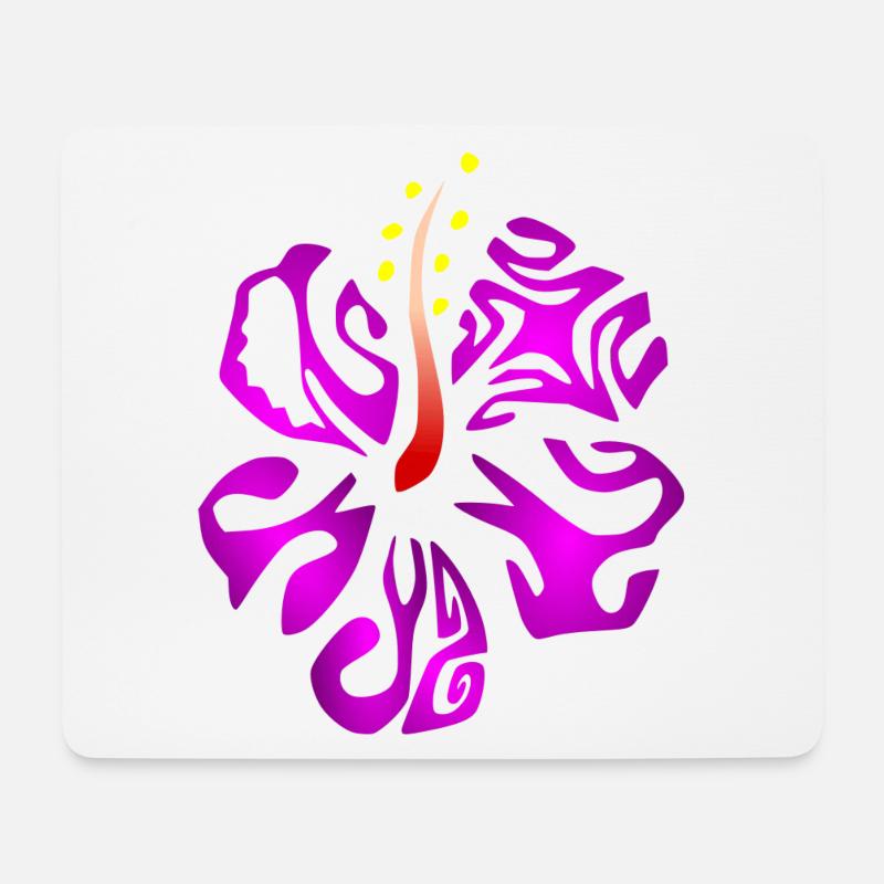 KIANA (violet) - Tapis de souris (format paysage) - blanc