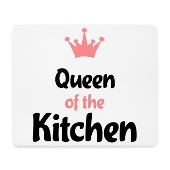 Kochschürze für dein Dinner - Mousepad (Querformat) - Weiß - Vorne