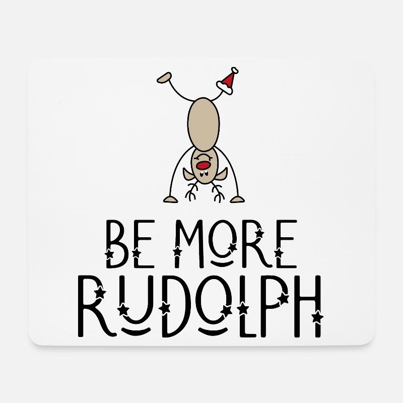 Funny Christmas - Mouse Pad (horizontal) - white