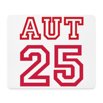 AUSTRIA - Mouse Pad (horizontal) - white - Front