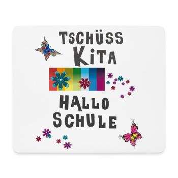 Goodbye Kita Hello School - Mouse Pad (horizontal) - white - Front