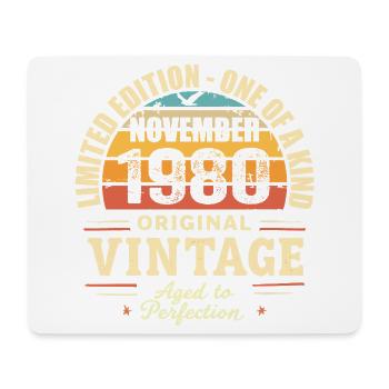 November 1980 Best Gift 1980 - November 1980 - Mouse Pad (horizontal) - white - Front