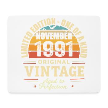 November 1991 Best Gift 1991 - November 1991 - Mouse Pad (horizontal) - white - Front