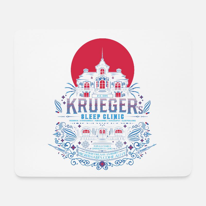 Die Nightmare Clinic - Mousepad (Querformat) - Weiß