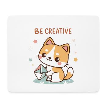 Kreativer Chat - Mousepad (Querformat) - Weiß - Vorne