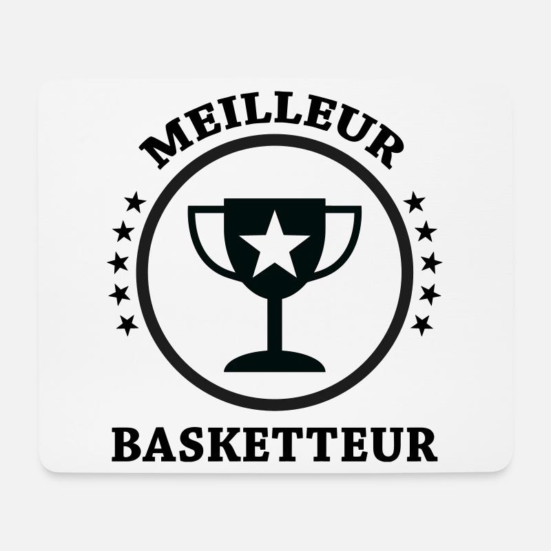 Best Basketball Player - Mouse Pad (horizontal) - white