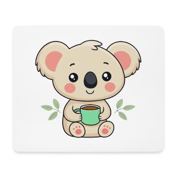 Koala Sweet Coffee - Mouse Pad (horizontal) - white - Front