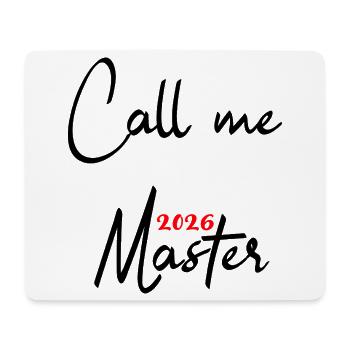 Master 2026 Graduation Graduation - Mouse Pad (horizontal) - white - Front