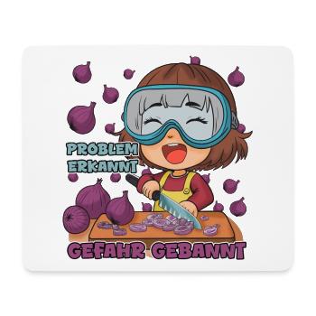 Problem Erkannt, Gefahr Gebannt - Mousepad (Querformat) - Weiß - Vorne