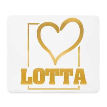 Geschenk für Lotta - Mousepad (Querformat) - Weiß - Vorne