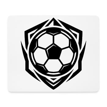 Soccer Icon - Mouse Pad (horizontal) - white - Front