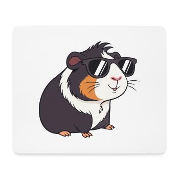 Meerschweinchen-Gläser - Mousepad (Querformat) - Weiß - Vorne