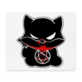 Halloween Fox - Mousepad (Querformat) - Weiß - Vorne