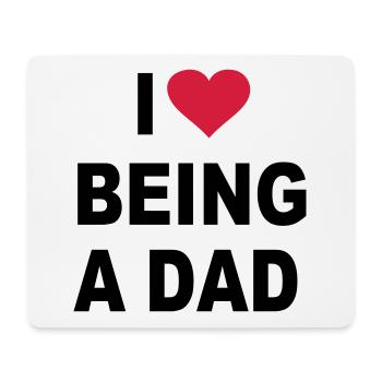 Vater Sohn Tochter Kinder Söhne Töchter Baby Liebe - Mousepad (Querformat) - Weiß - Vorne