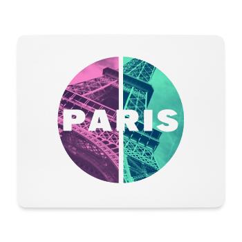 Paris France City Skyline Home Love - Mouse Pad (horizontal) - white - Front