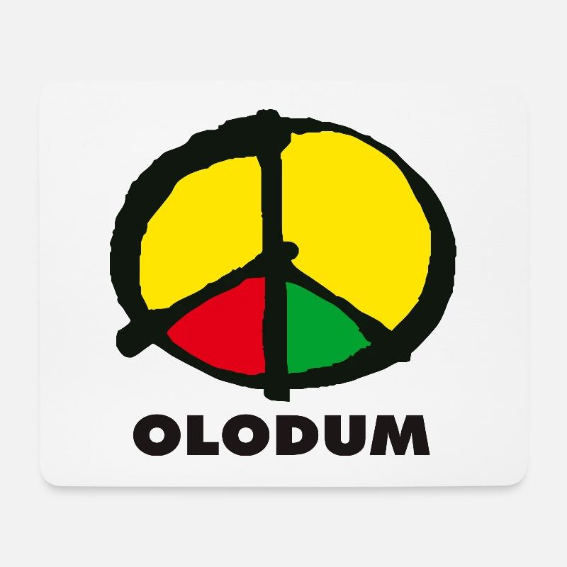 Olodum Samba Requebra Salvador De Bahia - Brasil - Mousepad (Querformat) - Weiß