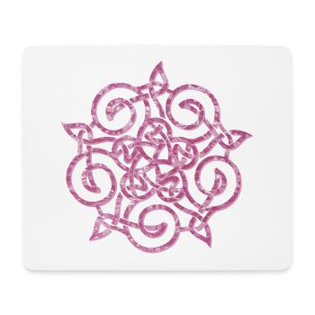 noeud celtique 20 e 60 - Tapis de souris (format paysage) - blanc - Devant