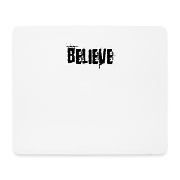 Glauben - Mousepad (Querformat) - Weiß - Vorne