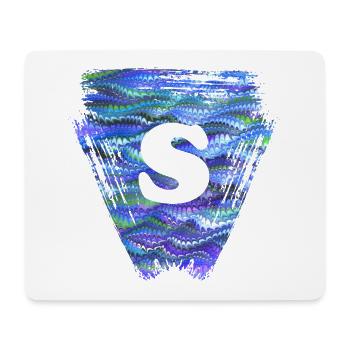 dreieck e 103 s - Mousepad (Querformat) - Weiß - Vorne