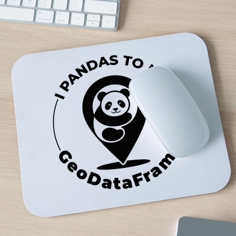 GeoDataFrames Pandas GIS Python Programmierung Mousepad (Querformat)