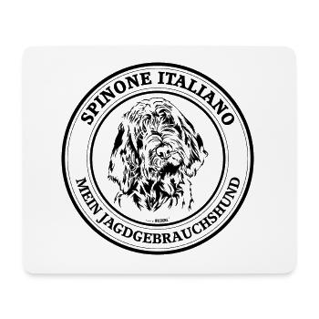 SPINONE ITALIANO Jagdgebrauchshund Hunde Hund - Mousepad (Querformat) - Weiß - Vorne