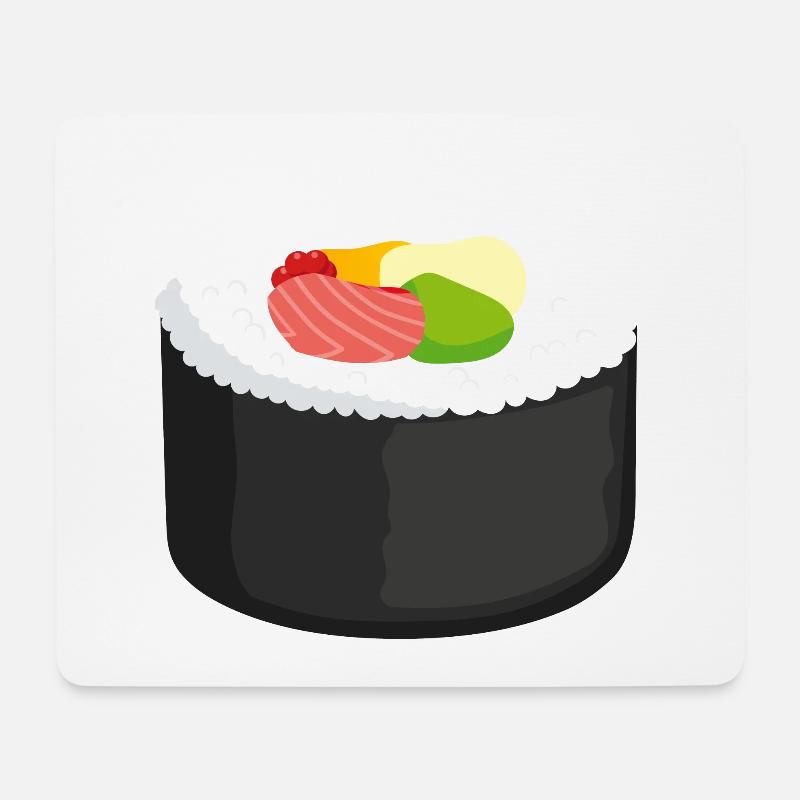 Sushi Maki Sushi - Mouse Pad (horizontal) - white
