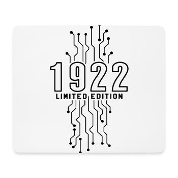 Anniversaire 1922 Gaming Limited Edition Gamer - Tapis de souris (format paysage) - blanc - Devant