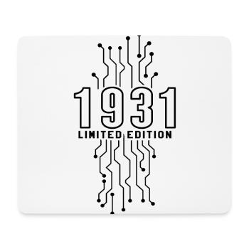 Anniversaire 1931 Gaming Limited Edition Gamer - Tapis de souris (format paysage) - blanc - Devant
