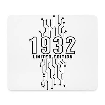 Anniversaire 1932 Gaming Limited Edition Gamer - Tapis de souris (format paysage) - blanc - Devant