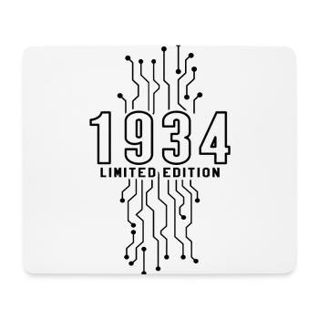 Anniversaire 1934 Gaming Limited Edition Gamer - Tapis de souris (format paysage) - blanc - Devant