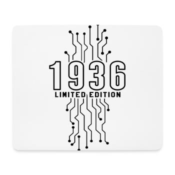 Anniversaire 1936 Gaming Limited Edition Gamer - Tapis de souris (format paysage) - blanc - Devant