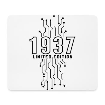 Birthday 1937 Gaming Limited Edition Gamer - Mouse Pad (horizontal) - white - Front